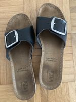 schwarze Leder Pantolette EASY STREET, Gr.40