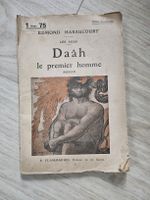 Livre Ancien Daâh Le Premier Homme Roman Flammarion