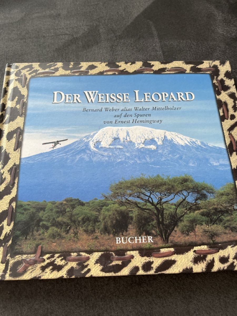 Libri: Der weisse Leopard - Hemingway, Mittelholzer, Afrika! – Usato da Niederhasli venduto da Suneblueme