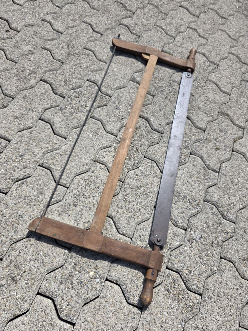 Seghe: Antike Handsäge / Spannsäge – Usato da Uster venduto da Cruleye 7
