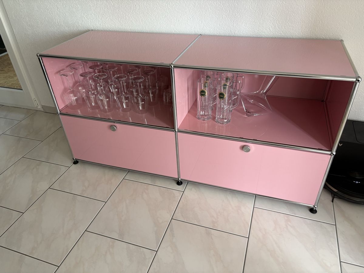 USM Commodes: USM Haller Sideboard rosa – D'occasion à Alterswil FR par Mourise11 1