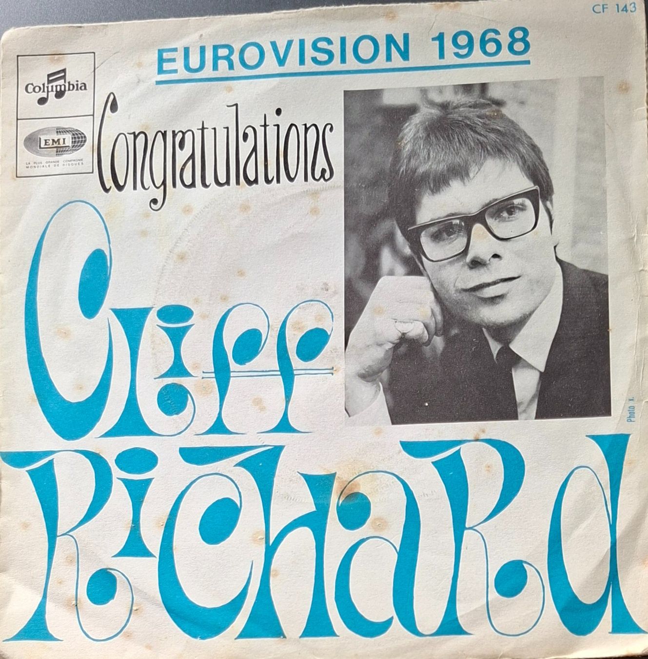 Dischi in vinile: Vinyl Single Cliff Richard - Congratulations – Usato da Langenthal venduto da Modo39