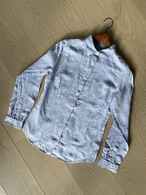 Kiwi Saint Tropez CHEMISE LIN Blue (TAILLE- XS) (Neu (gemäss ...