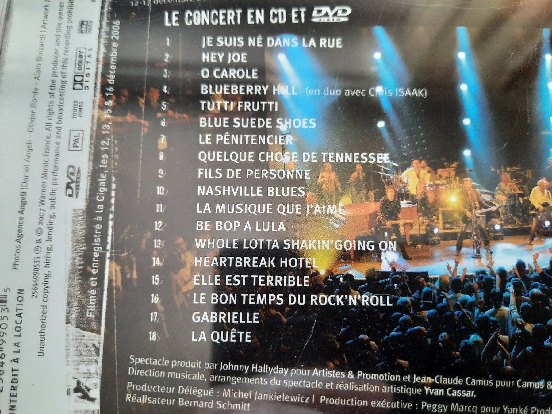 CD: Cd Johnny Hallyday - La Cigale 2006 Live – Usato da Pully venduto da bro_n52j 2