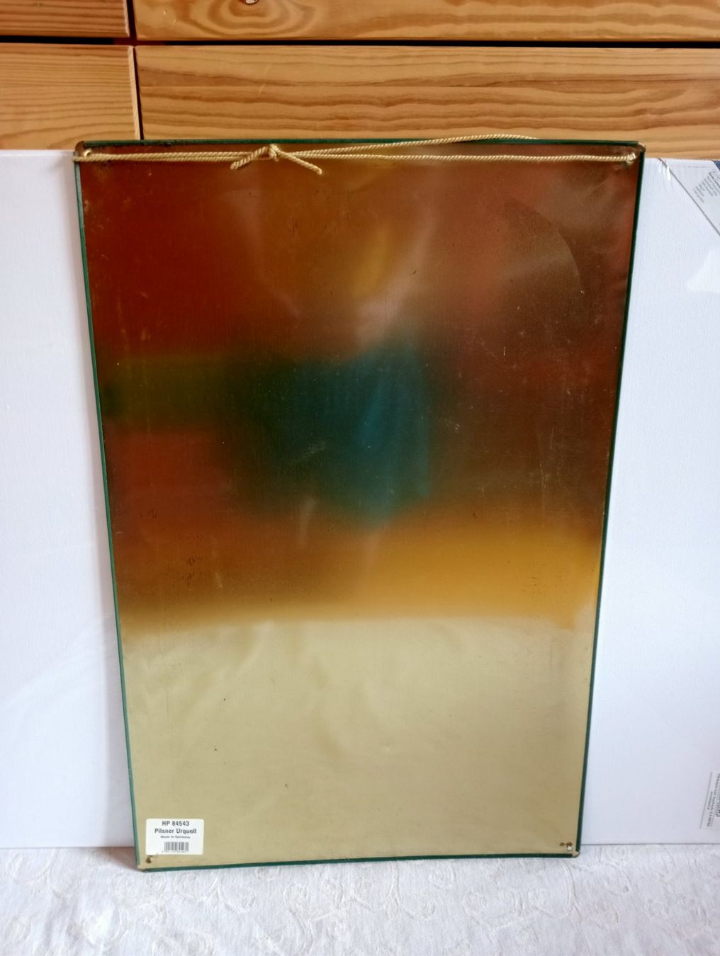 Schilder: Pilsner Urquell Blechbild Vintage 39 mal 59 cm – Gebraucht aus Oberdorf BL von Barocki888 3