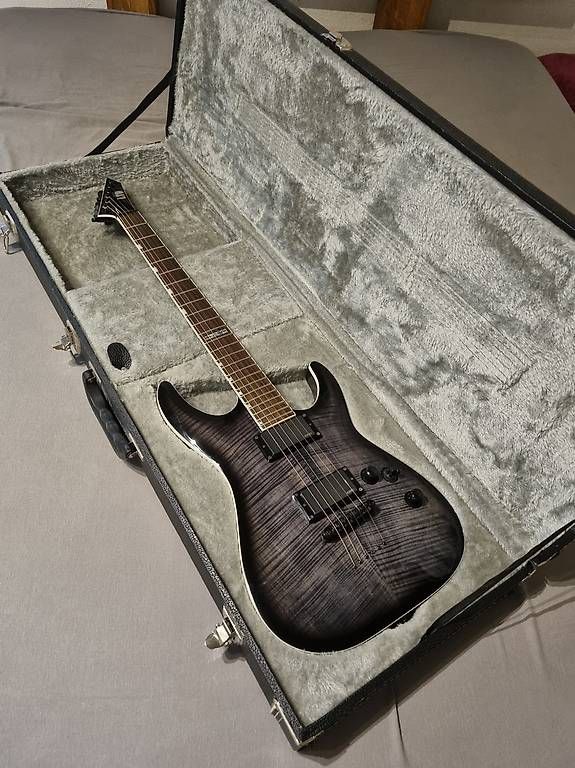 Strumenti musicali: ESP LTD MH-401BFM avec étui rigide – Usato da Les Genevez JU venduto da bertrand7 3
