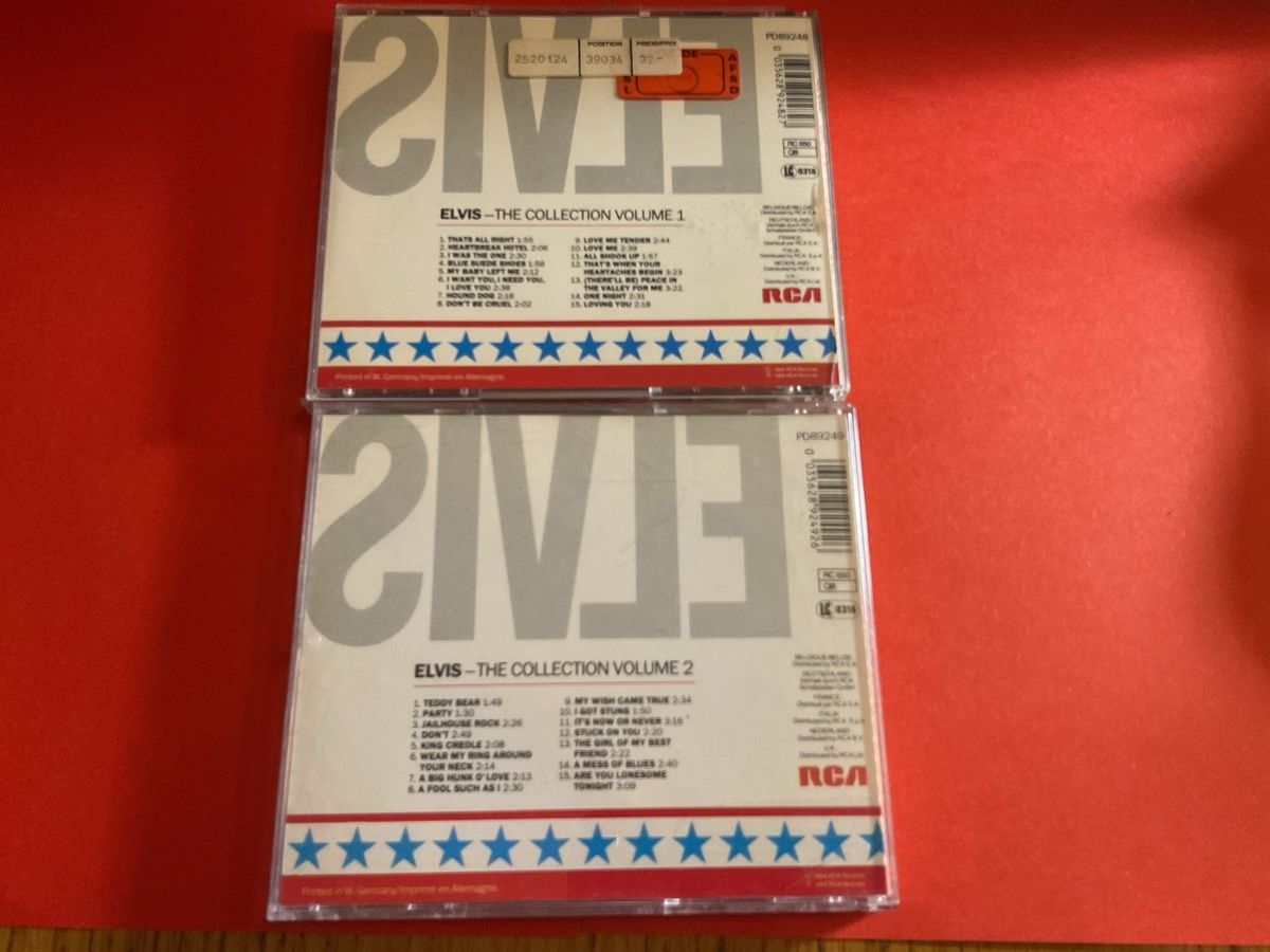 CD: 2 CDs Elvis The Collection Volume 1 & 2 – Usato da Steinach venduto da Quarkie 2