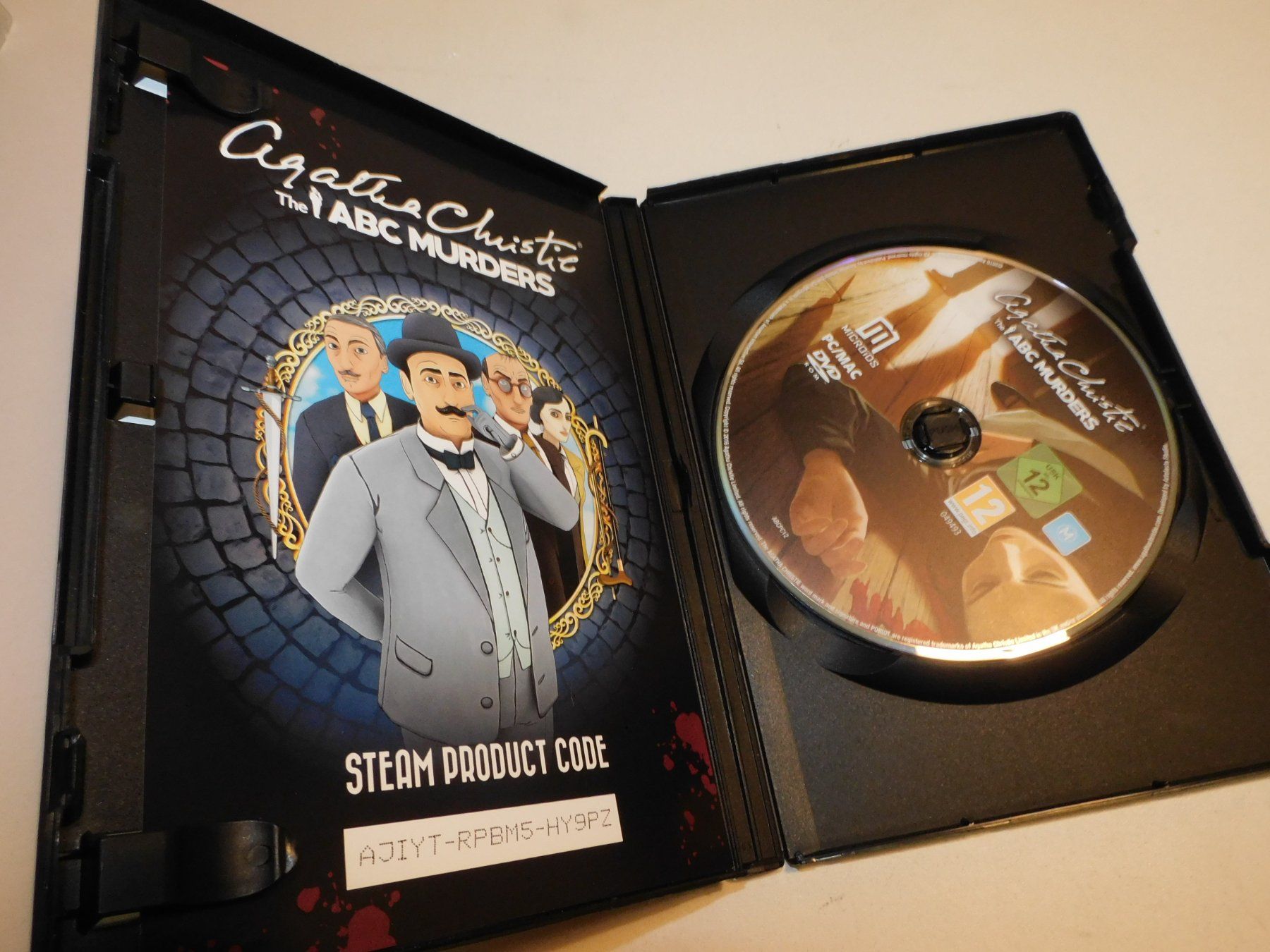 Giochi: PC CD Rom Game The ABC Murders  2016  Versand CH weit – Usato da Sursee venduto da 76 5