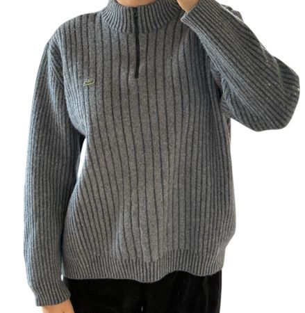 Lacoste Strickpullover Gr.M, Wolle-Mix, Top Zustand!