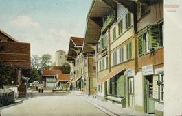 ADELBODEN Strasse - Schuhmacher Joh. Brunner