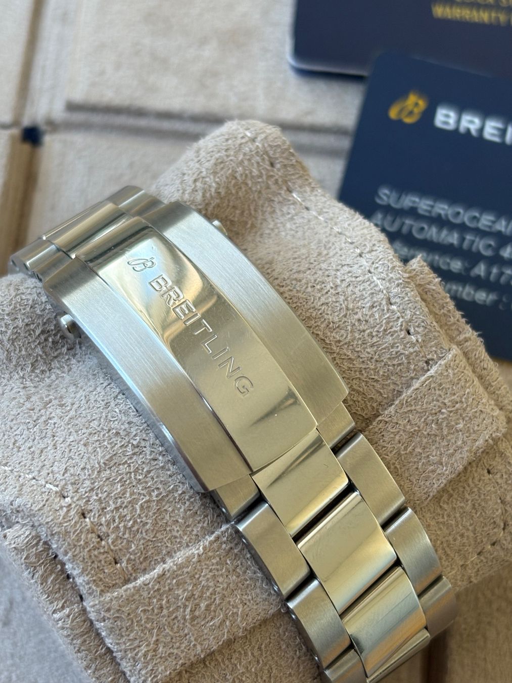 Breitling Orologi: Breitling Superocean Automatic 46 Fullset – Usato da Birsfelden venduto da Mynos 7