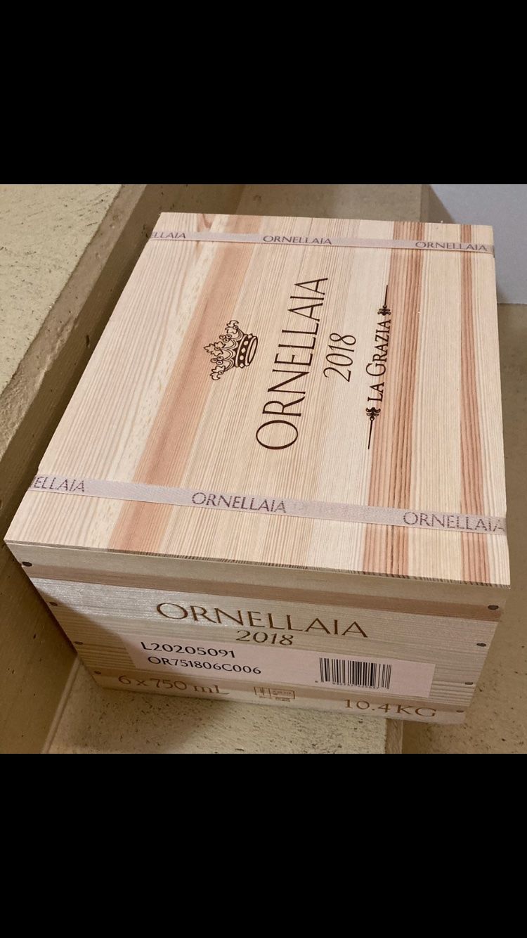 Vino: Ornellaia 2018 – Nuovo e nell'imballaggio originale da Roggwil BE venduto da Maui2000 2