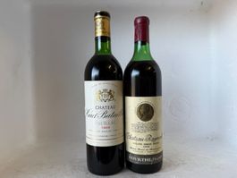 2 Fl 1969 Chateau Haut-Batailley Pauillac & Raymond Bordeaux