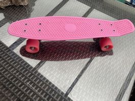 Mädchen Skateboard (neuwertig) rosa 57cm