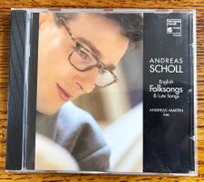 ANDREAS SCHOLL: English Folksongs&Lute Songs CD