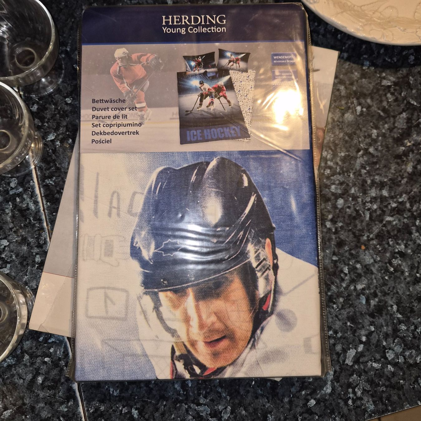 Biancheria da letto: Bettwäsche Hockey – Nuovo e nell'imballaggio originale da meisterschwanden venduto da ursm03