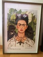 Gerahmtes Plskat Frida Kahlo Ausstellung Tate Gallery London