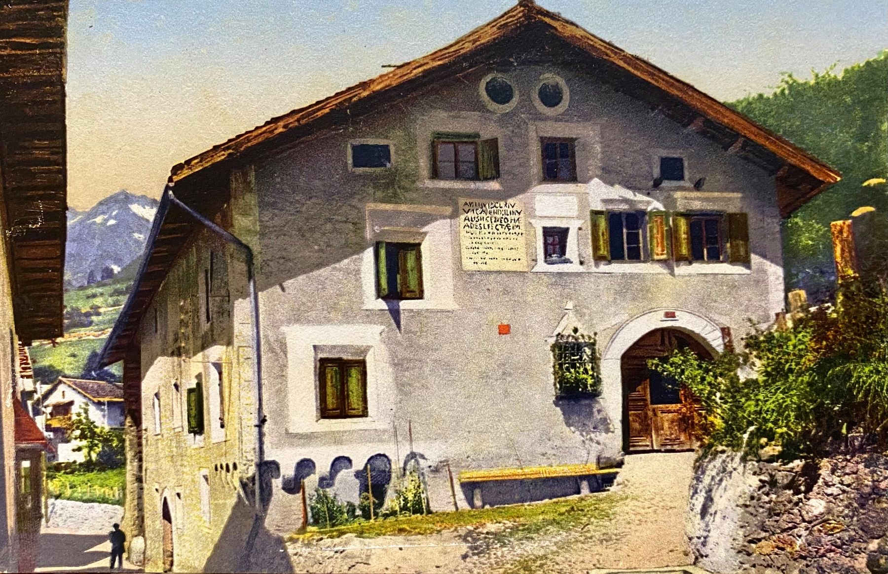 Cartoline postali: FILISUR - Bündner Haus - Bergün – Usato da Root venduto da ENGLAND-TREASURES 1