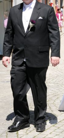 Hochzeitsanzug Nadelstreifenanzug