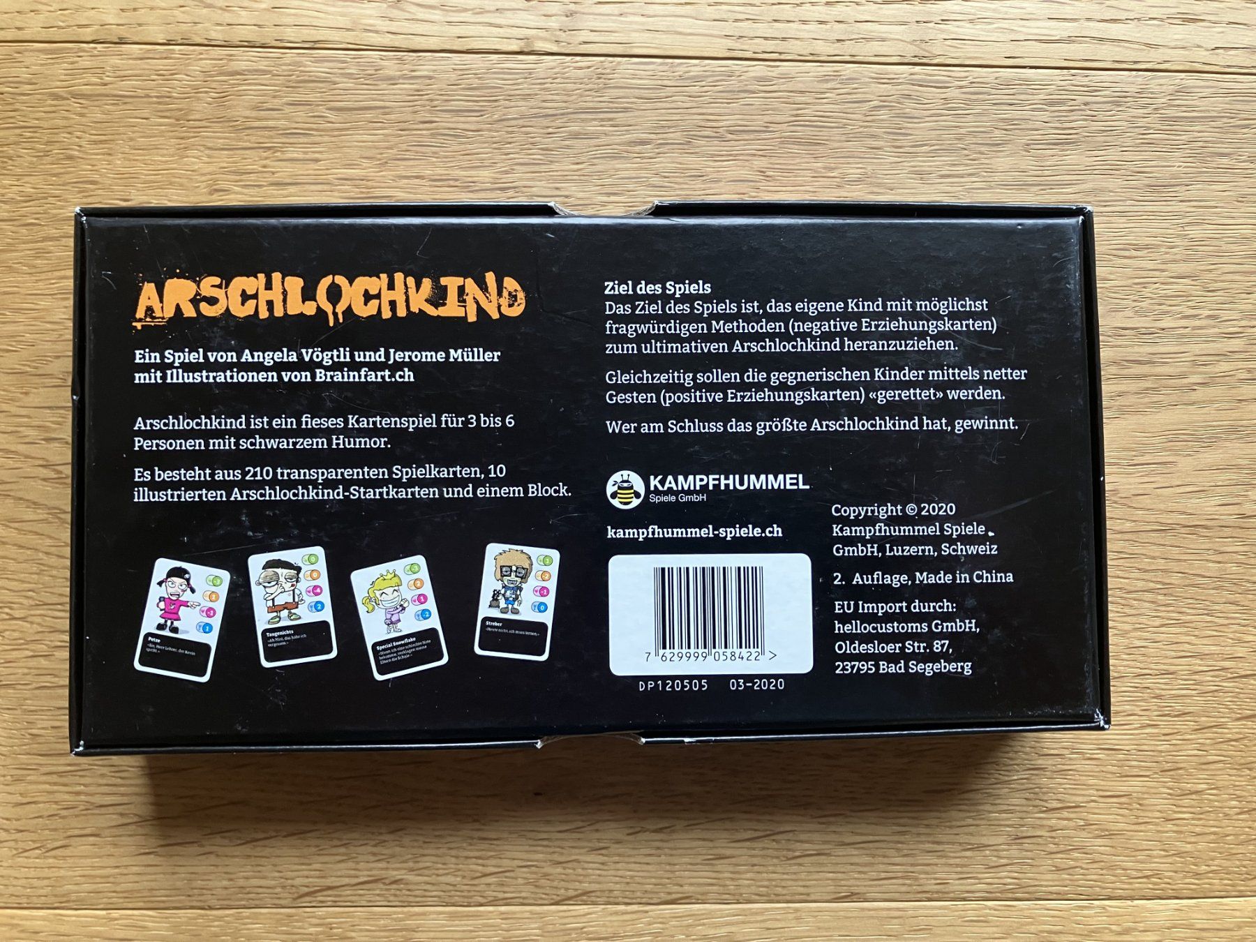 Giochi: Arschlochkind (Gesellschaftsspiel) – Usato da Erlinsbach venduto da Miggi1980 1