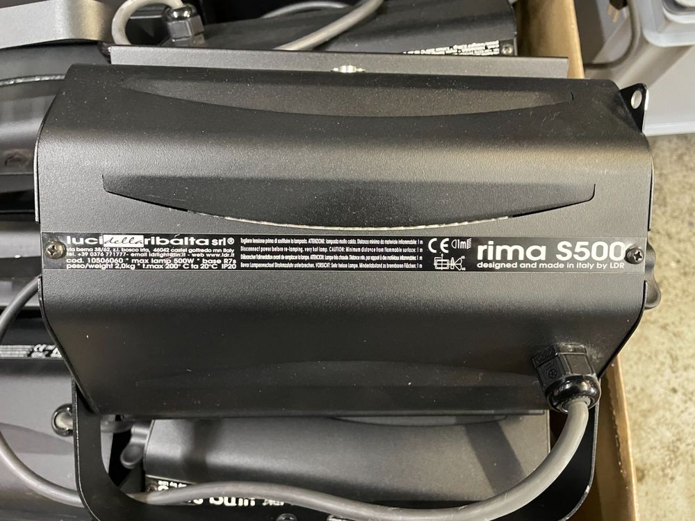 30 Theaterscheinwerfer Flächenstrahler LDR Rima S500 (Gebraucht) in ...