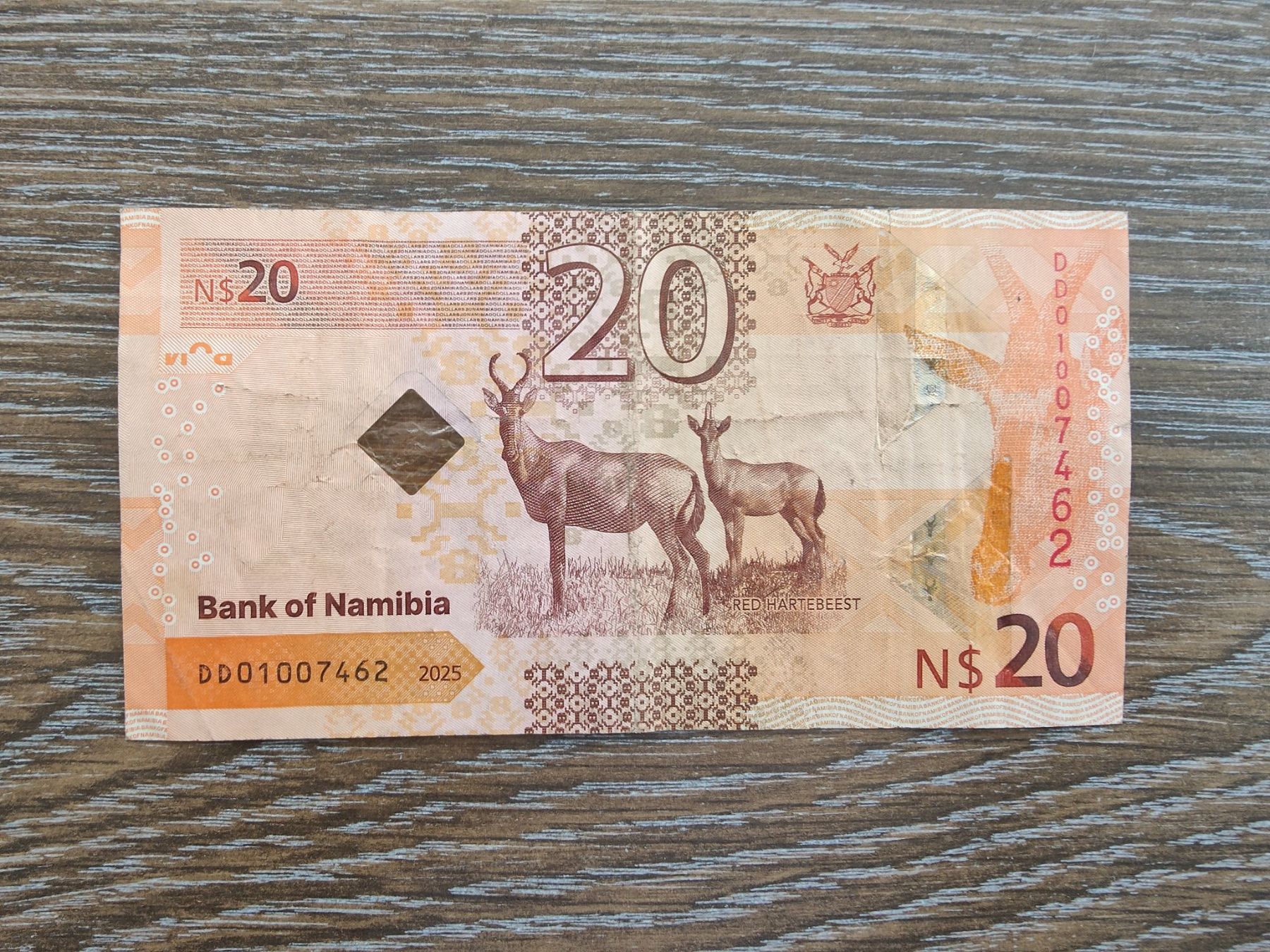 Billets de banque: Namibia 20 Namibia Dollars 2025 !!!!! – D'occasion à Flaach par Lonzo99 1
