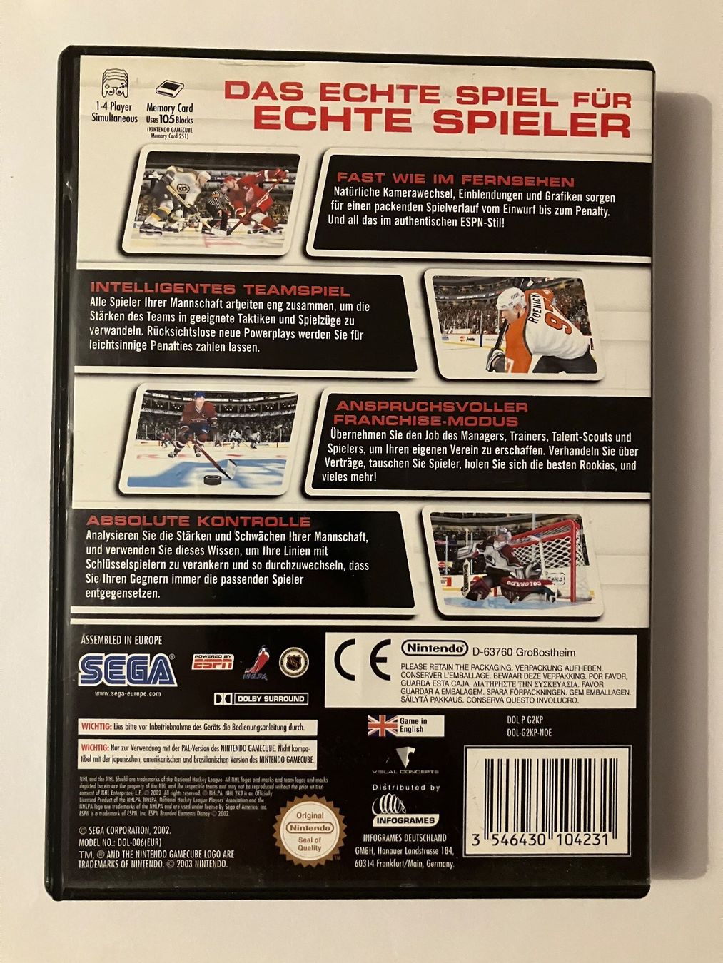 Nintendo Giochi: NHL 2K3 – GC – Usato da Ecublens VD venduto da Le_marchand_geek 1