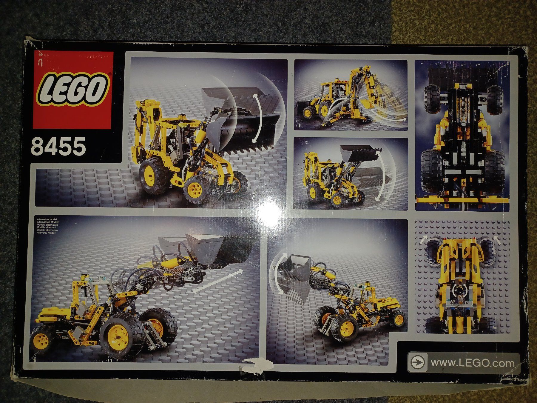 Lego Kit di costruzioni: Lego Technic 8455 Pneubagger / Backhoe Loader 2 – Usato da Linthal venduto da Luther 1