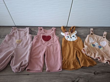 Kleiderpaket Mädchen, Grösse 62/68, 4Stk.