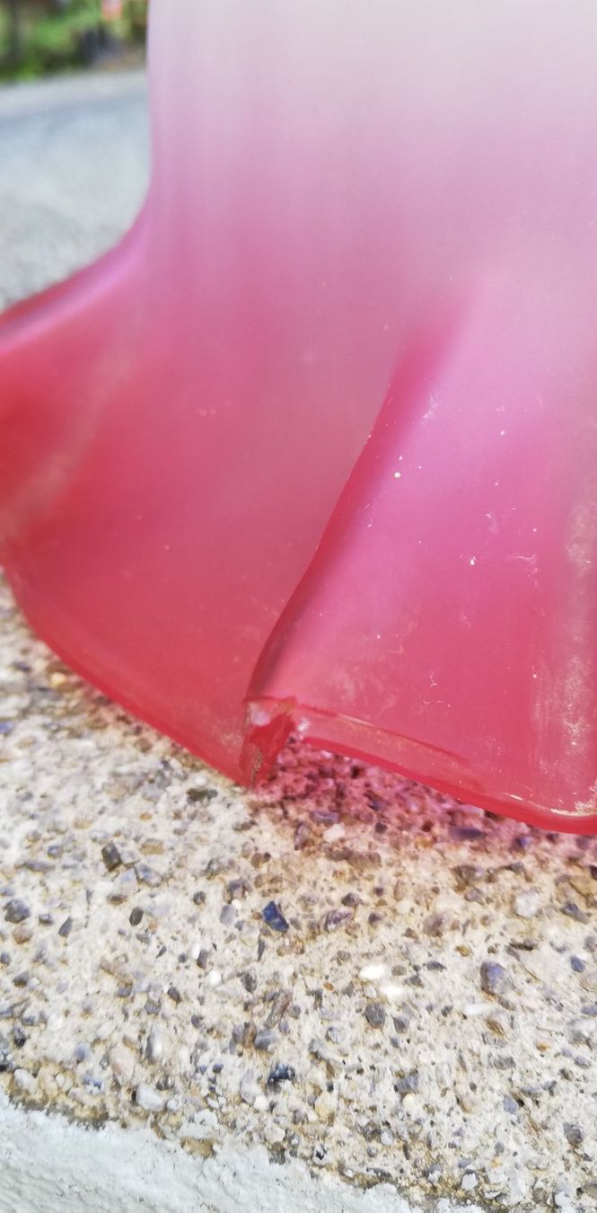 Paralumi: Alter Lampenschirm aus Glas – Usato da Thun venduto da Matthias72 5