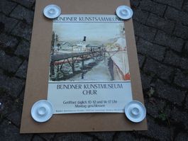 Ausstellungs Plakat, Bündner Kunstmuseum Chur