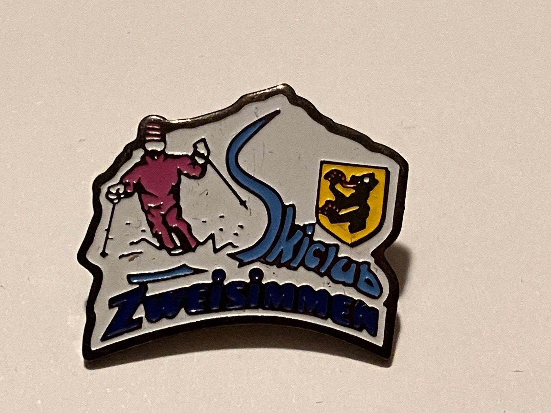 Placchette & Badge: 1 Pin Skiclub Zweisimmen – Usato da Basel venduto da djwwpp