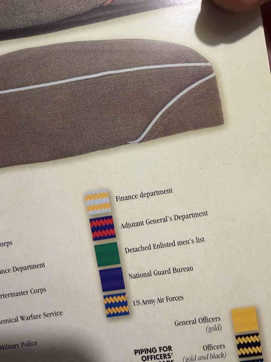 US Army Uniformi: Original WW2 Us Army Schiffchen – Usato da Balsthal venduto da Sven.sch 4
