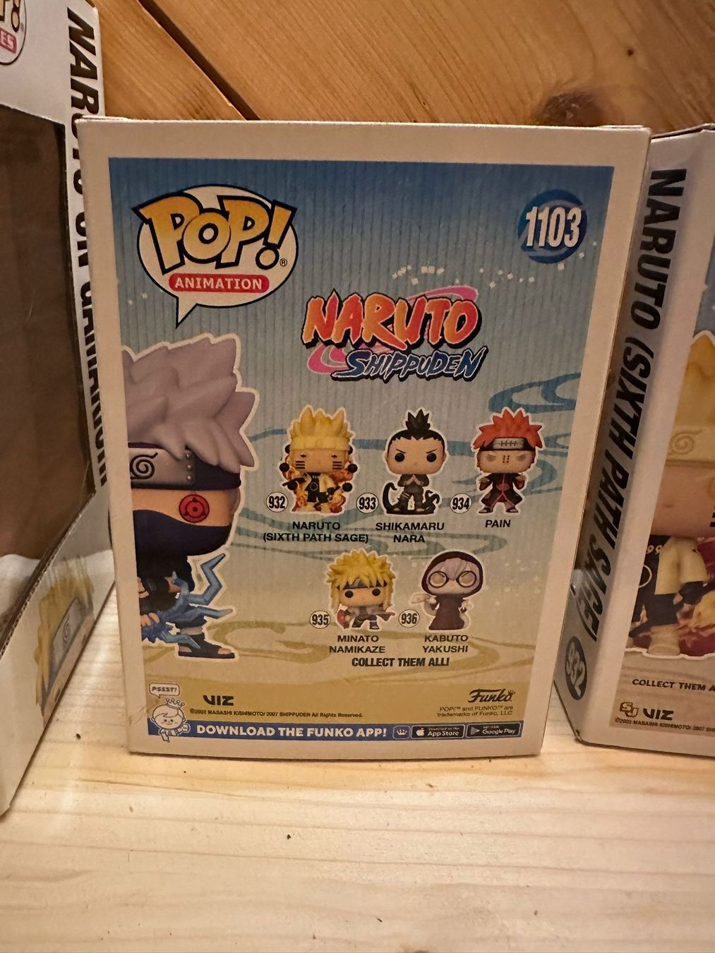 Funko Statuette: funko pop naruto N°1103 – Nuovo e nell'imballaggio originale da Chavannes-sous-orsonnens venduto da nes_cb72 1