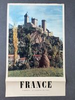 Original Vintage Poster - Chateau de Fois / Pirénées