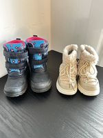2 Paar Winterstiefel für Mädchen - Größe 23