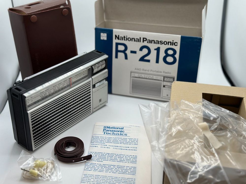 Neuf Panasonic RADIO Vintage of 1970 - Test OK - Transistor/Portable/Poste - Photo, audio & vidéo