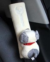 🐶 Kindersicherheitsgurt-Schulterpolster mit Plüsch Hündchen