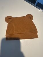 Baby Muetze mit Ohren braun Groesse 50 neu