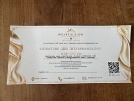 Gesichtsbehandlung Gutschein