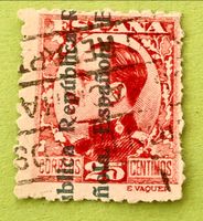 Briefmarken aus  Spanien 1930 König Alfonso XIII. gestempelt