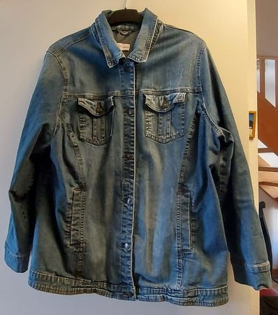 Jeansjacke von Sheego, Gr. 54, top Zustand
