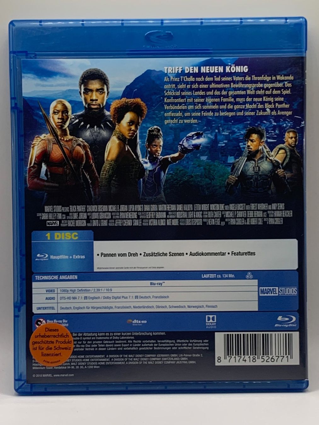 Tutti i DVDs: Black Panther - Blu-ray – Usato da Ostermundigen venduto da RG-Collector 1