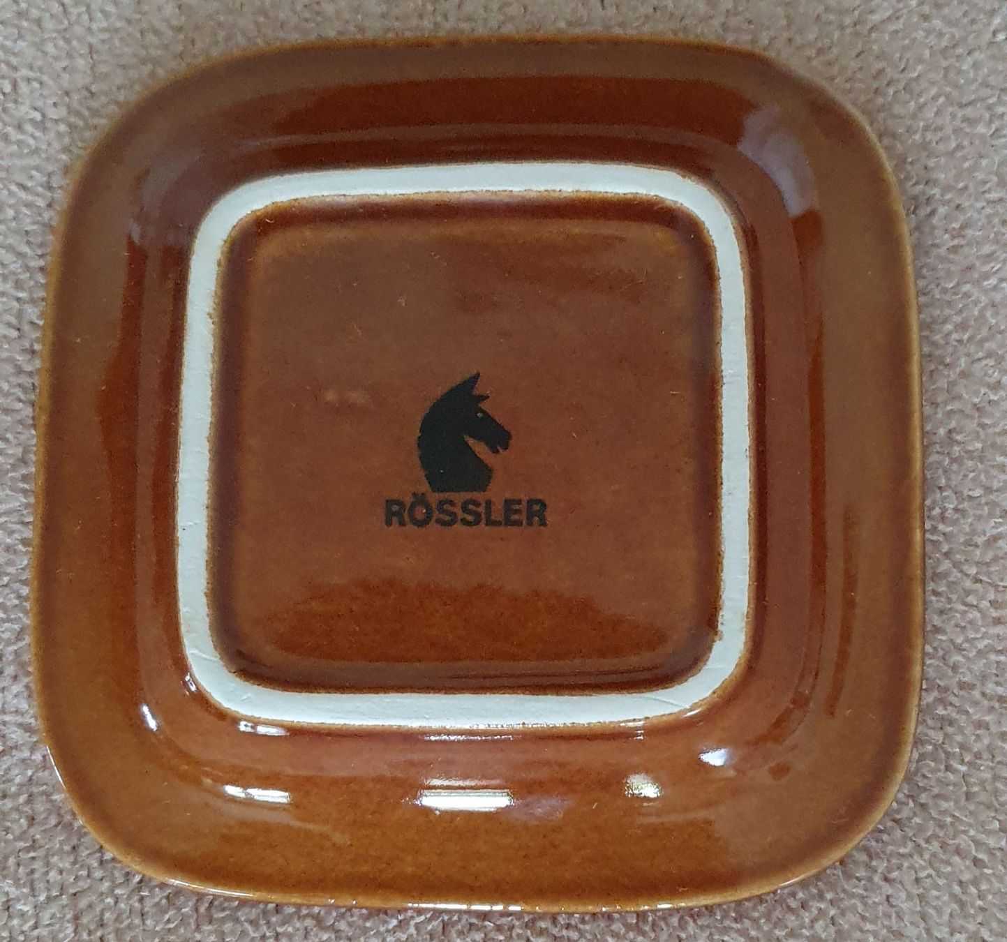 Portacenere: Rössler Aschenbecher,  mit Wappen von Kradolf – Usato da Kreuzlingen venduto da Rschweiz1 2