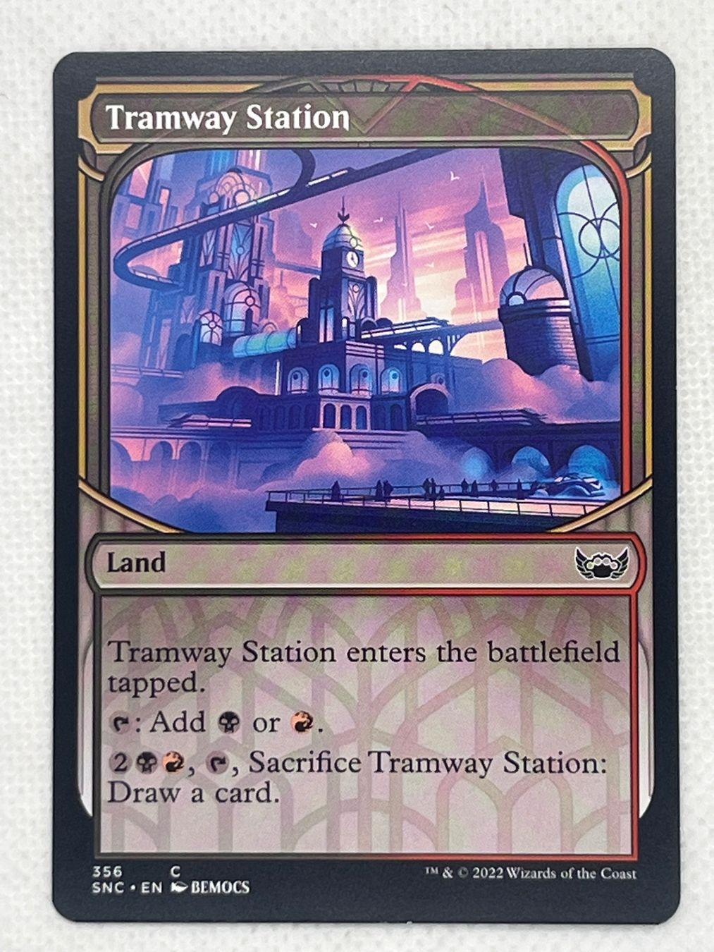 Magic The Gathering Cartes à collectionner: MTG Tramway Station SNC 356 Englisch Common Showcase – D'occasion à Hinterkappelen par Kim1992