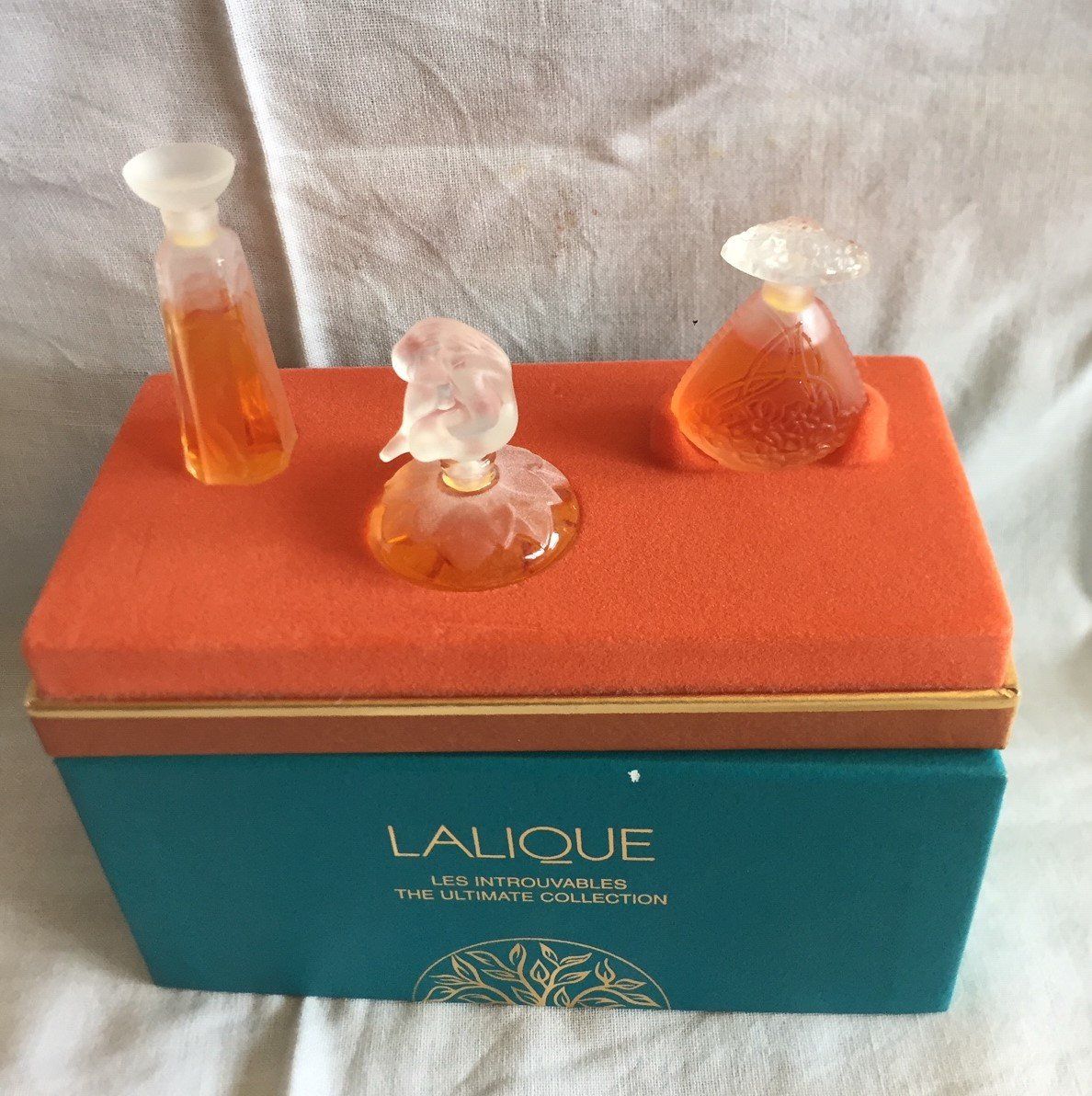 Lalique Flaconi: Lalique  Miniature Parfüme Flakon – Usato da Minusio venduto da Mer66 3