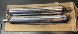 Harley  Endtöpfe für eine FLHRCI RK 2001