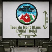 Patch - Badge [Tour du Mont Blanc 170KM 104MI]
