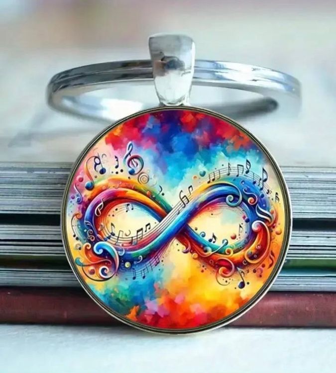 Schlüsselanhänger unendlich Musik (Neu und originalverpackt) in ...