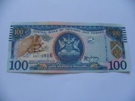 Trinidad und Tobago 100 Dollar 2006, P-51, Wie Neu